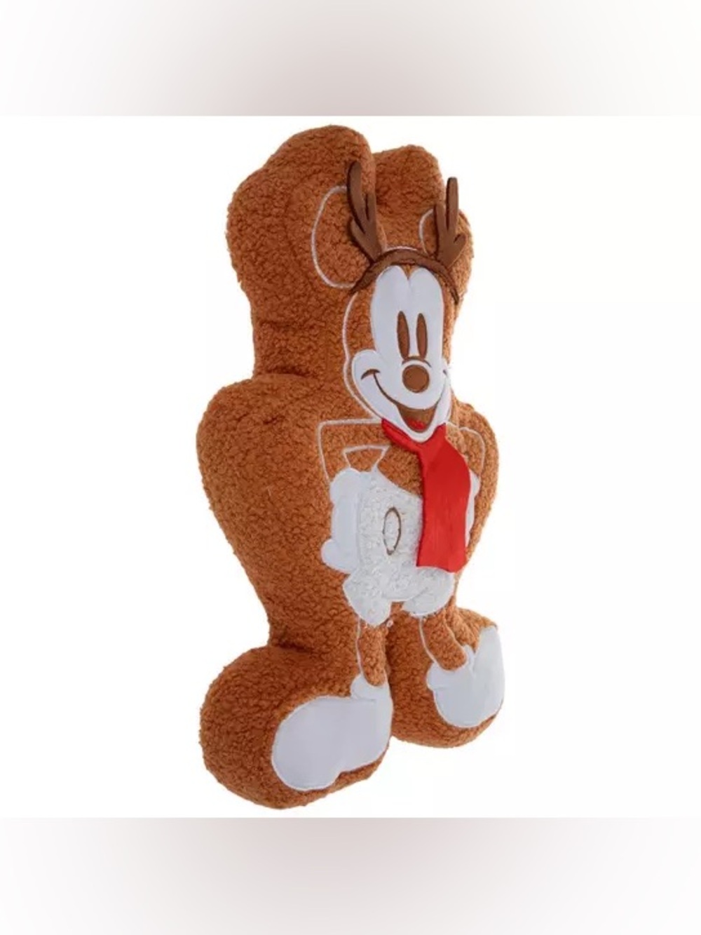 Mickey Mouse Gingerbread Pillow